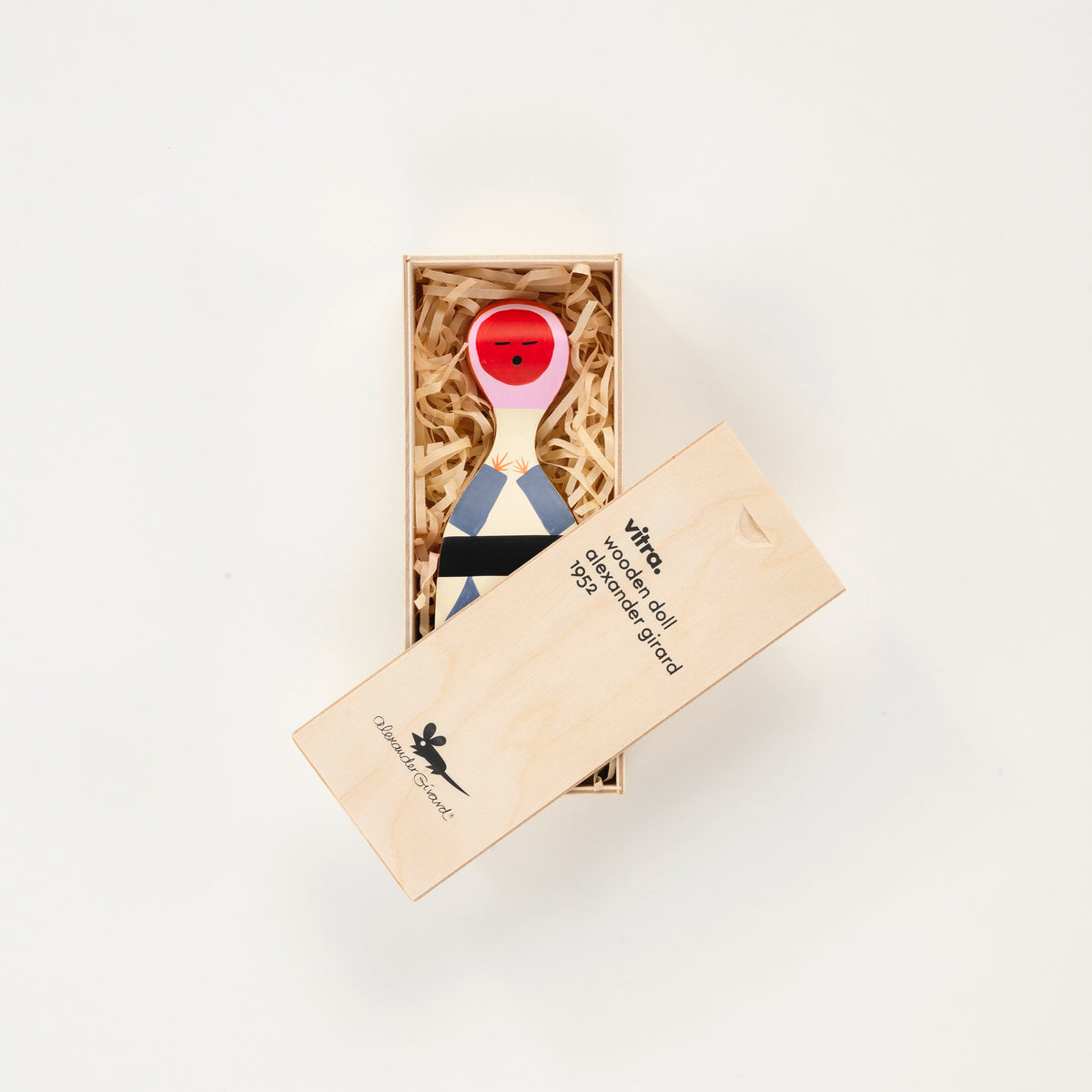 Vitra Wooden Dolls No. 18 exklusive limitierte Holzfigur bunt bemalt