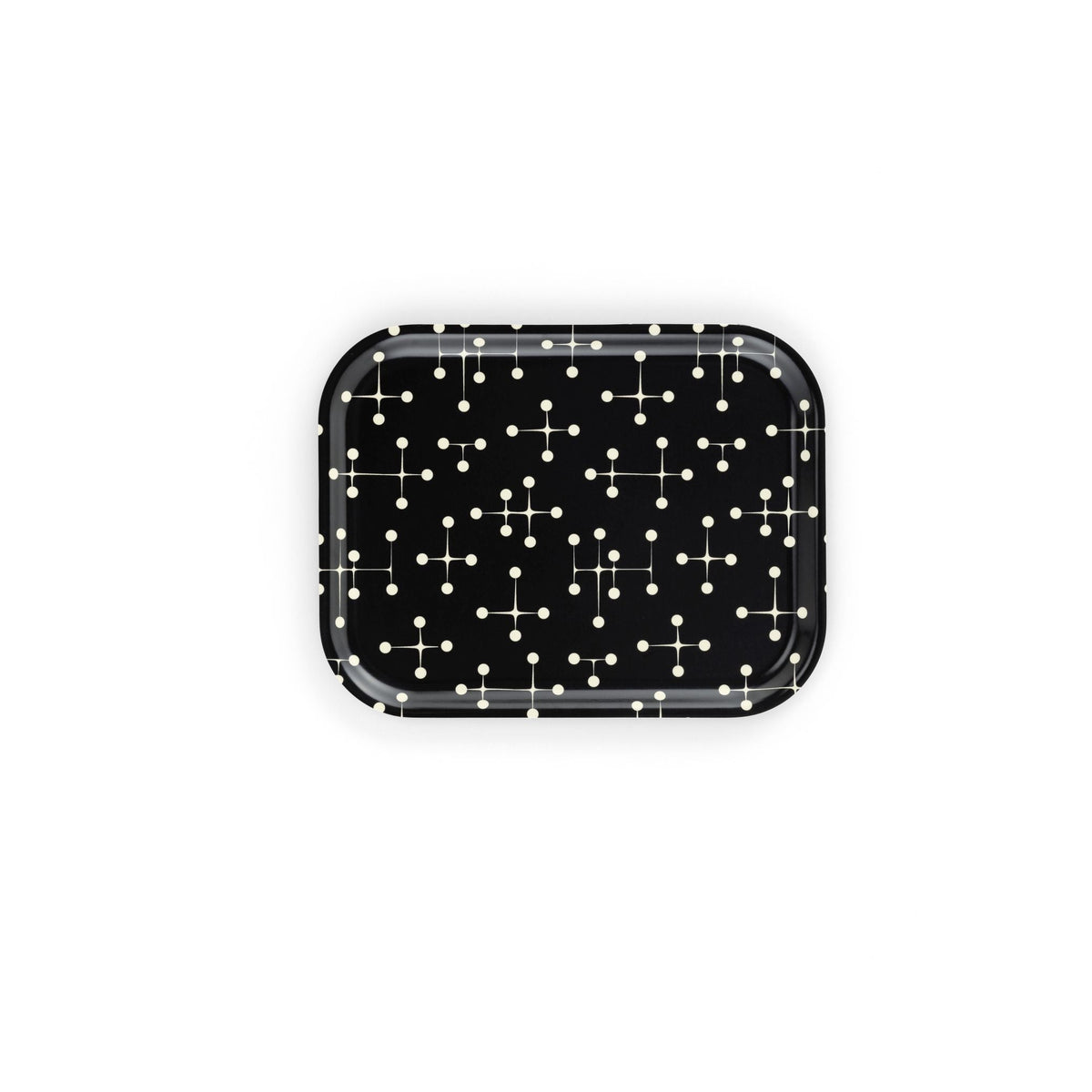 Vitra Classic Tray medium Serviertablett mittel Schichtholz Eames Dot Pattern