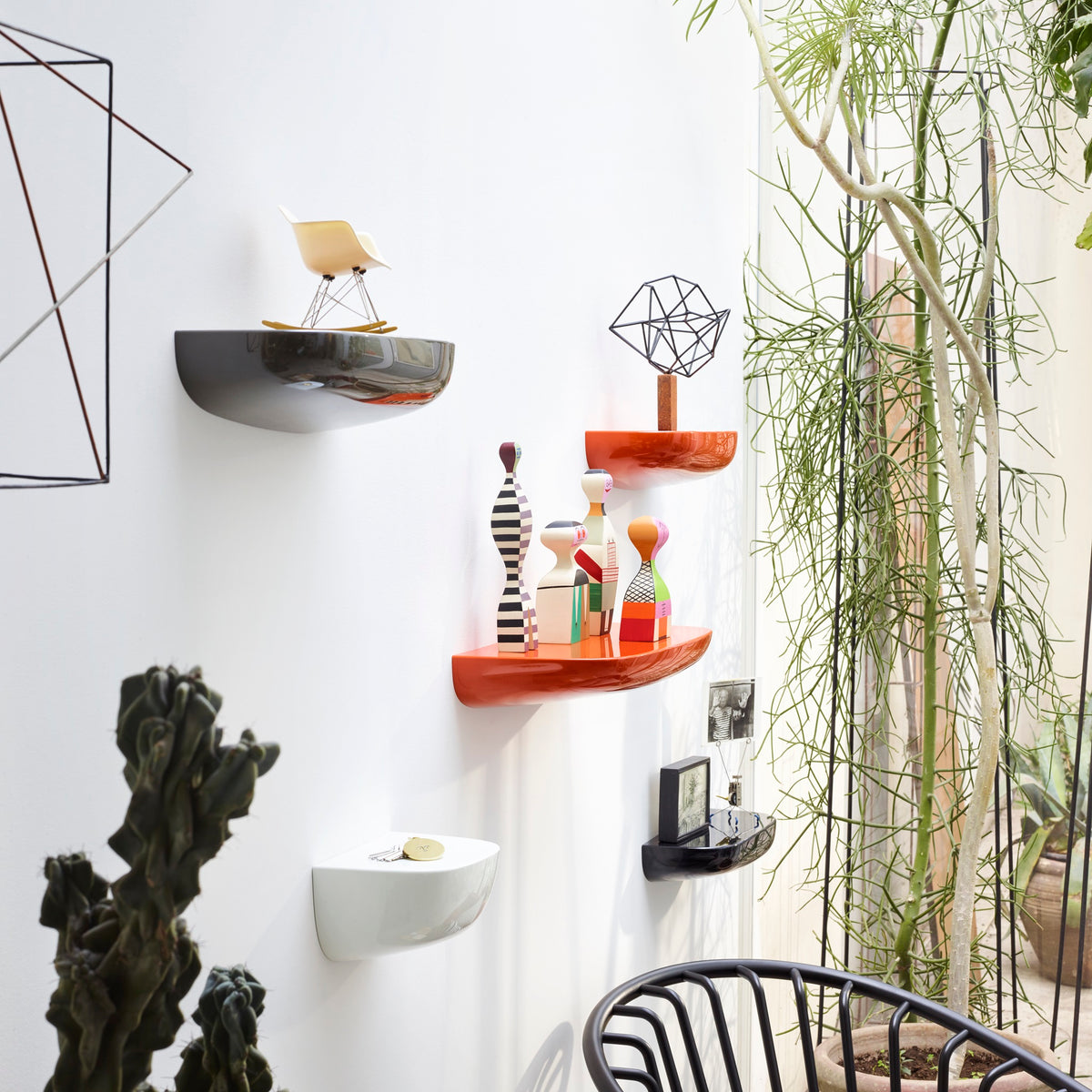 Vitra Wooden Dolls No. 14 exklusive limitierte Holzfigur bunt bemalt