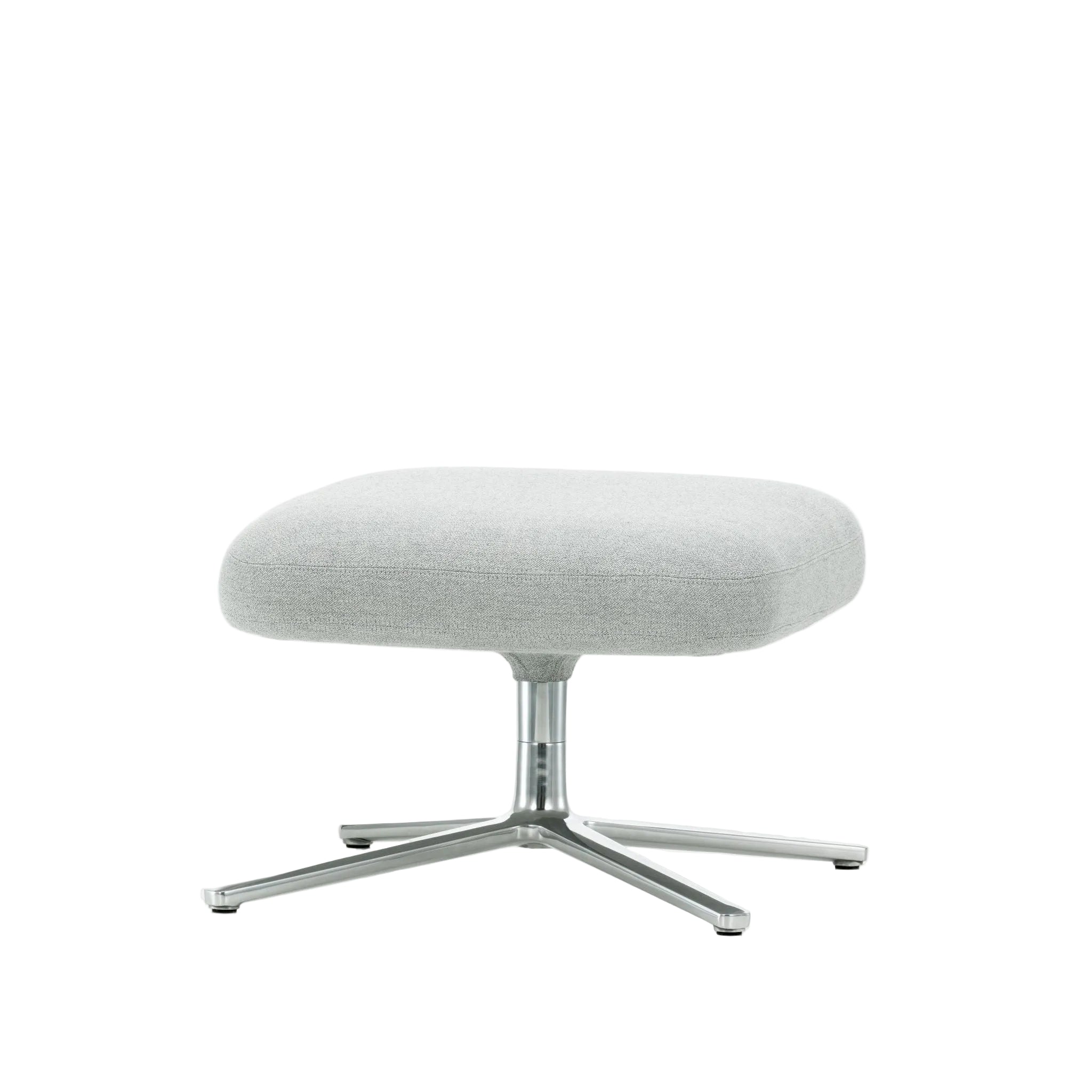 Vitra Repos Ottoman Hocker einzeln mit Viersternfuß