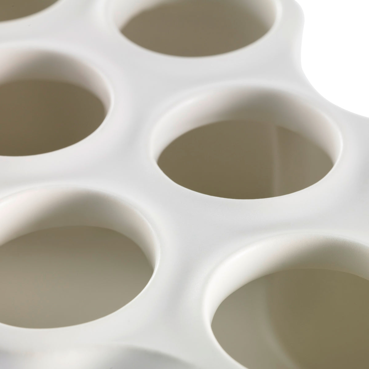 Vitra Nuage Vase céramique medium Keramik matt weiß