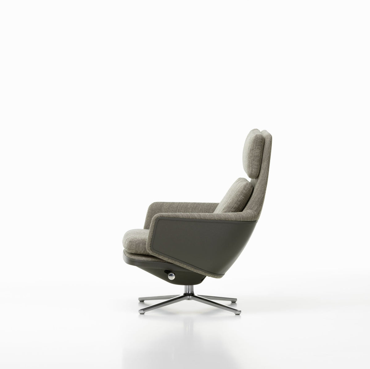 Vitra Grand Relax Loungesessel drehbar hoher Sessel einzeln Synchronmechanik