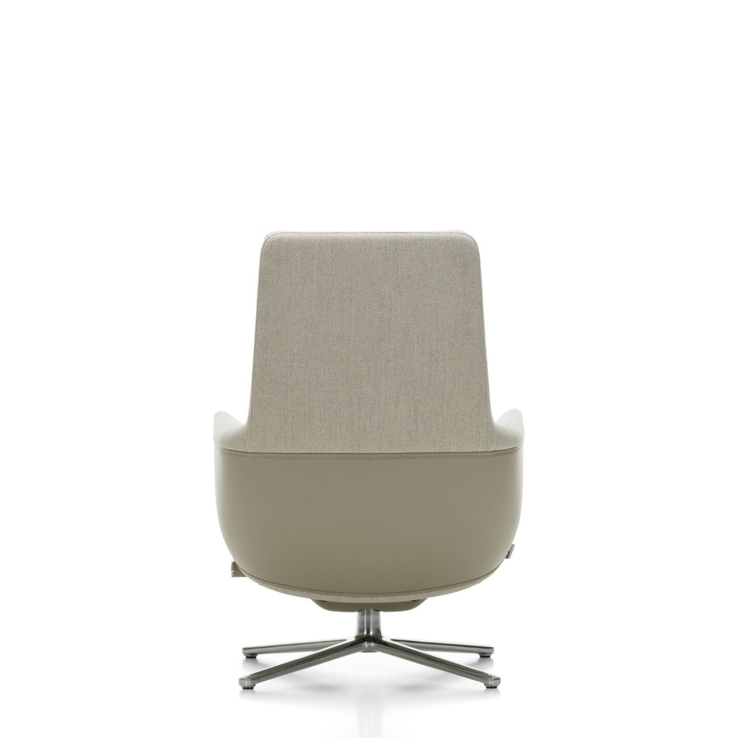 Vitra Grand Relax Loungesessel drehbar mit Ottoman hoher Sessel & Hocker