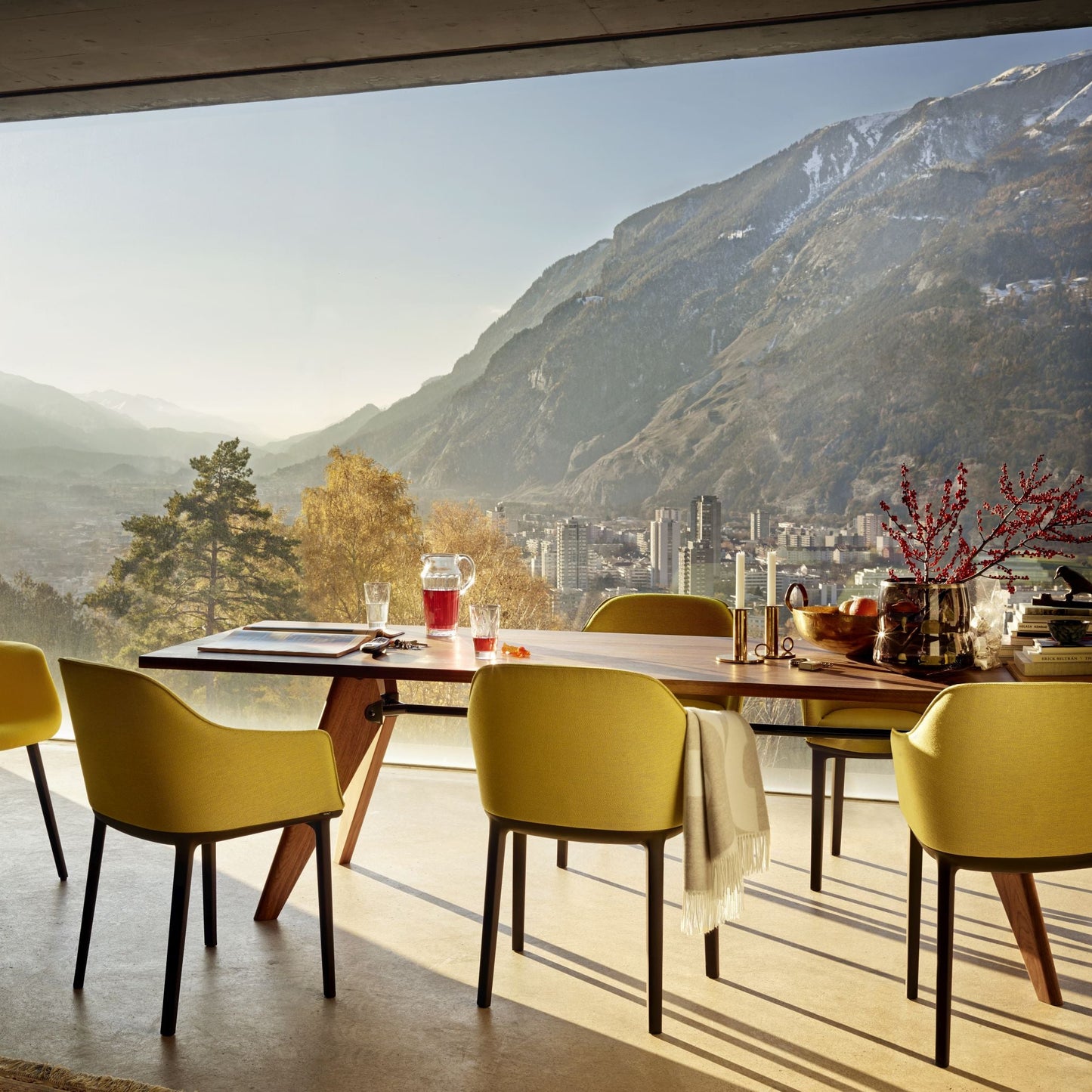 Vitra Table S.A.M. Bois Besprechungstisch / Esstisch Holz