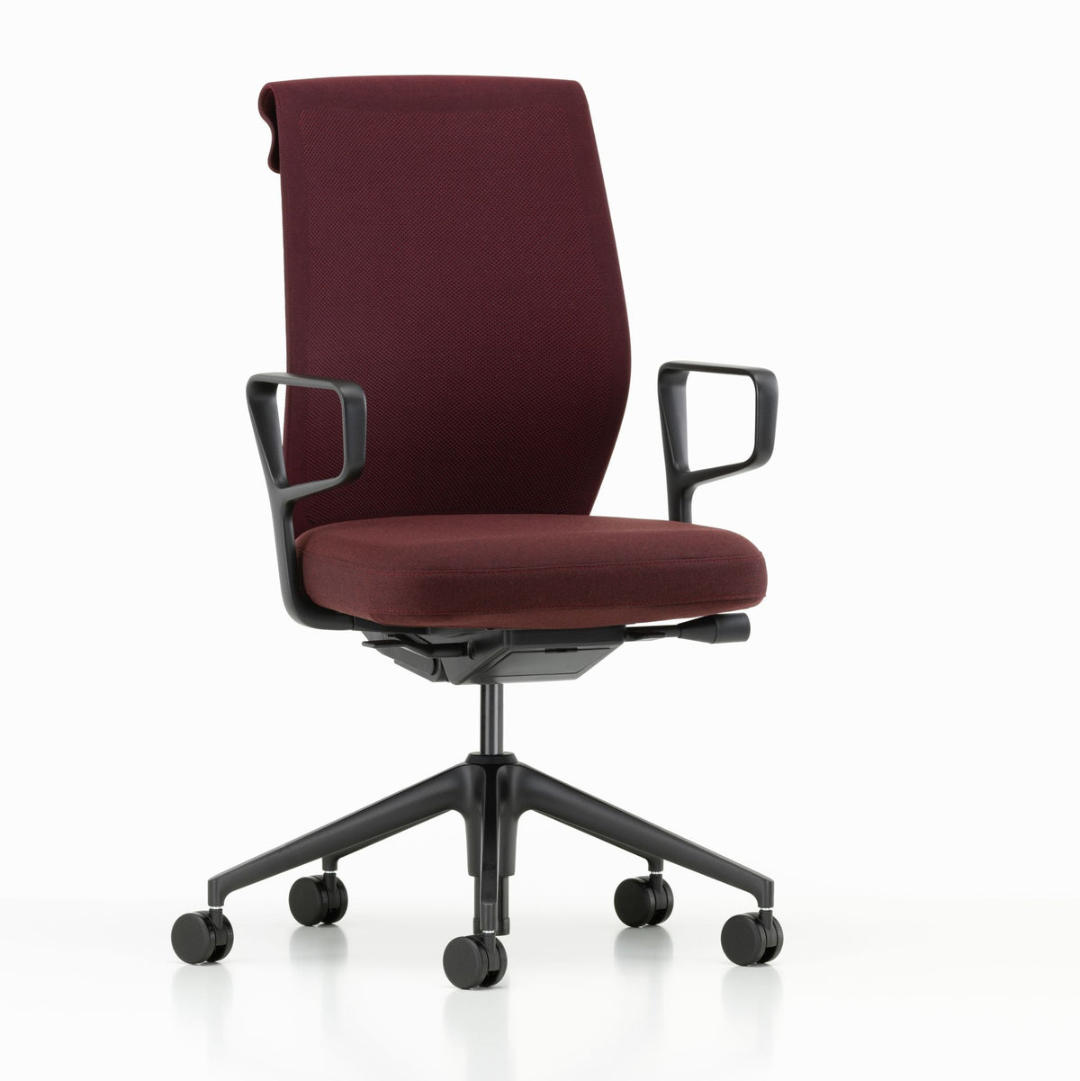 Vitra ID Cloud Bürostuhl Rücken Duo Knit Sitzbezug Plano