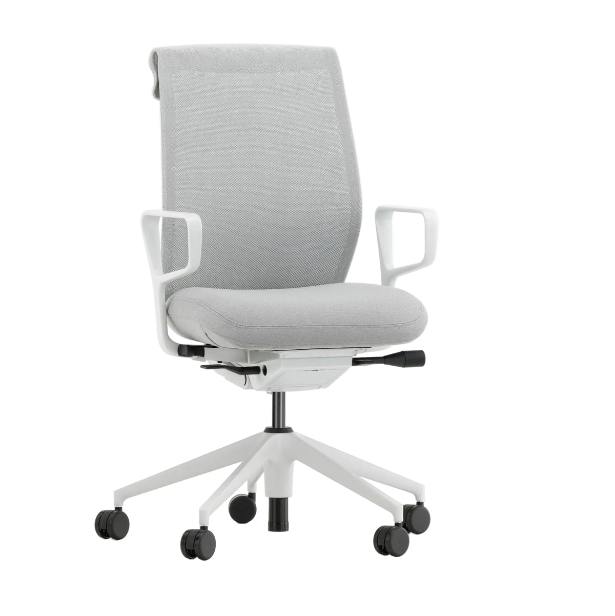 Vitra ID Cloud Bürostuhl Rücken Duo Knit Sitzbezug Plano