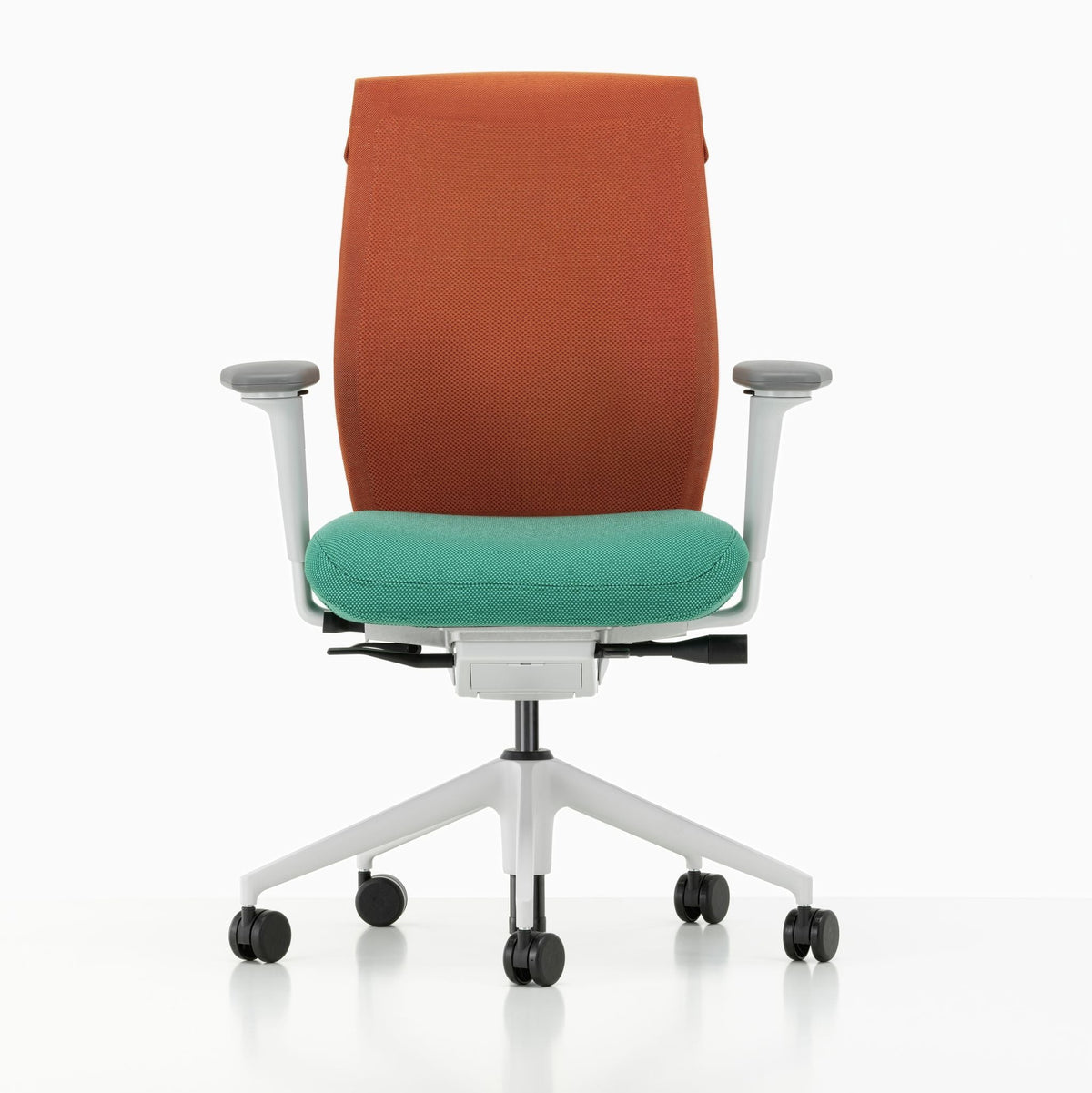 Vitra ID Cloud Bürostuhl Rücken Duo Knit Sitzbezug Plano