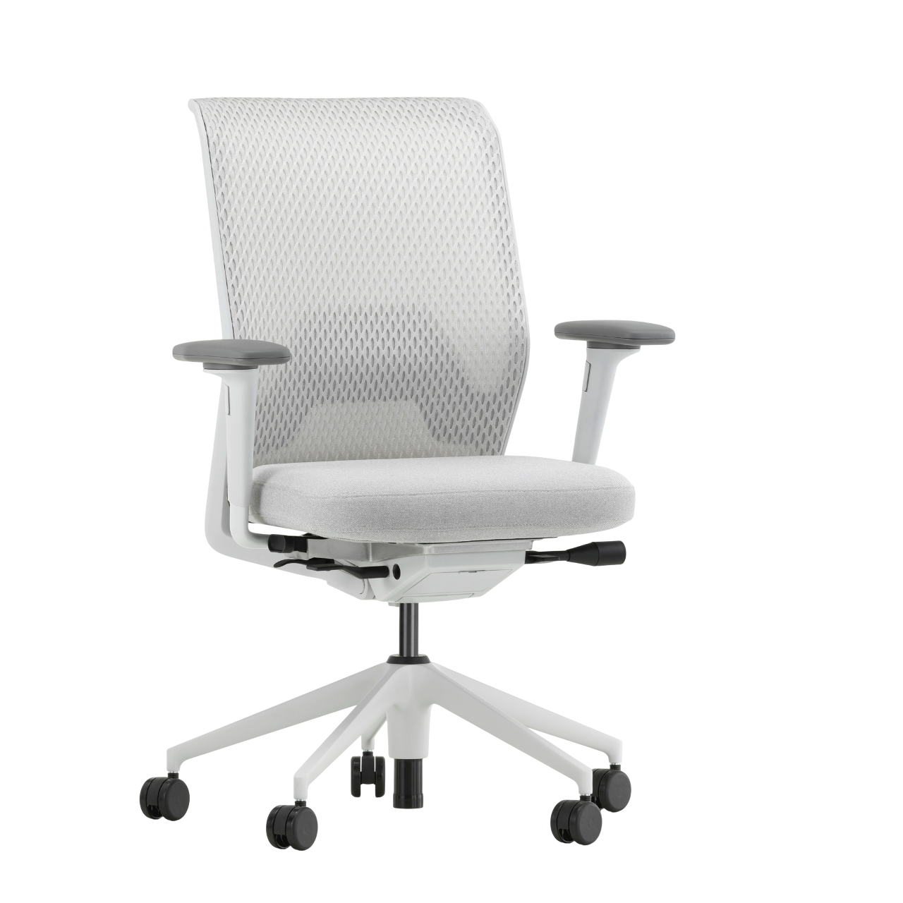 Vitra ID Mesh Bürostuhl mit Netzrücken Diamond Mesh Sitzbezug Volo