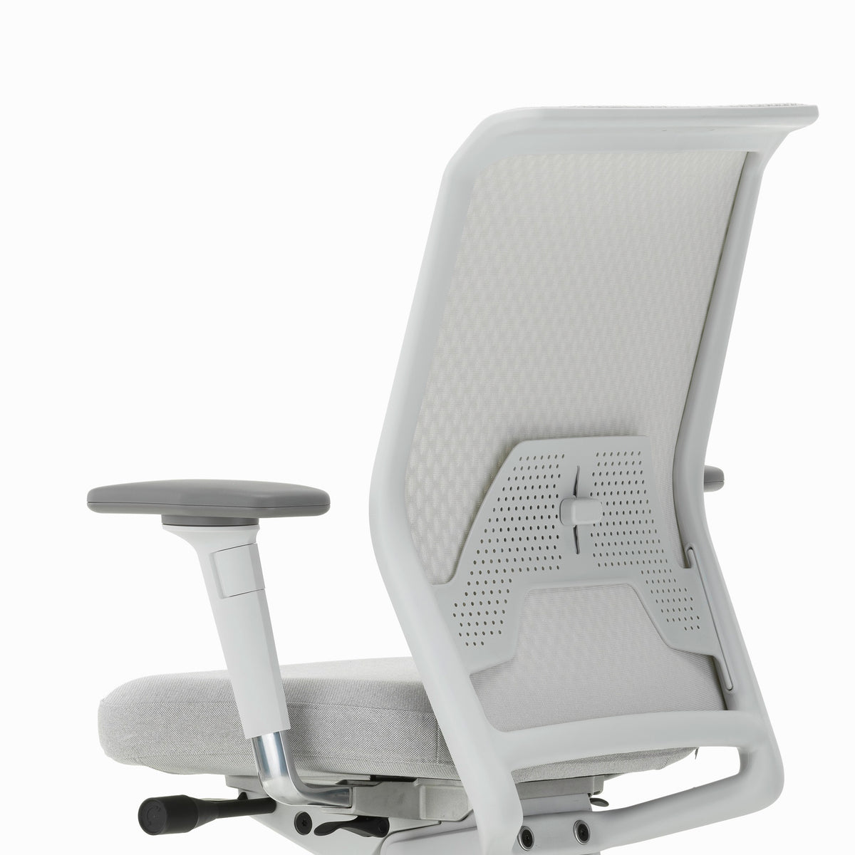Vitra ID Mesh Bürostuhl mit Netzrücken Diamond Mesh Sitzbezug Volo