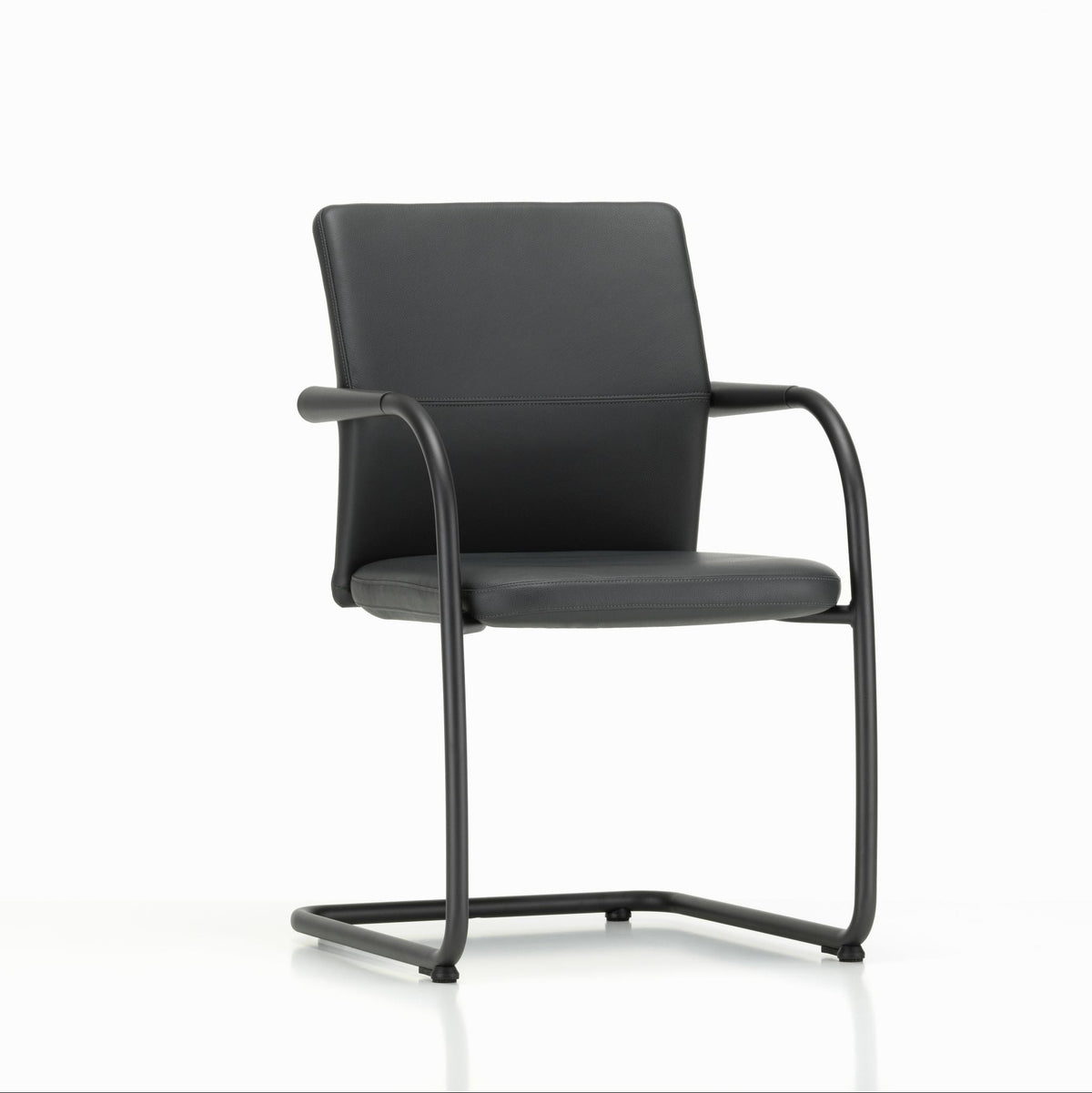 Vitra ID Visitor Soft Freischwinger Vollpolster Stoff / Leder stapelbar optional