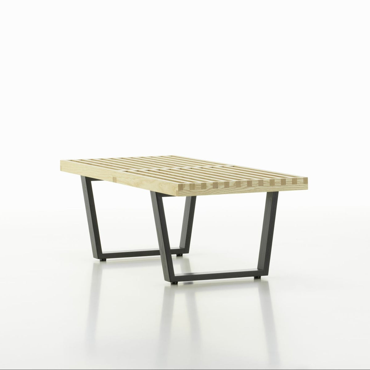 Vitra Nelson Bench Sitzbank Esche Natur/Schwarz