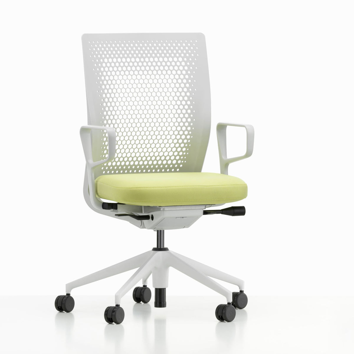 Vitra ID Air Bürostuhl gelochter patentierter Kunststoffrücken Sitzbezug Plano