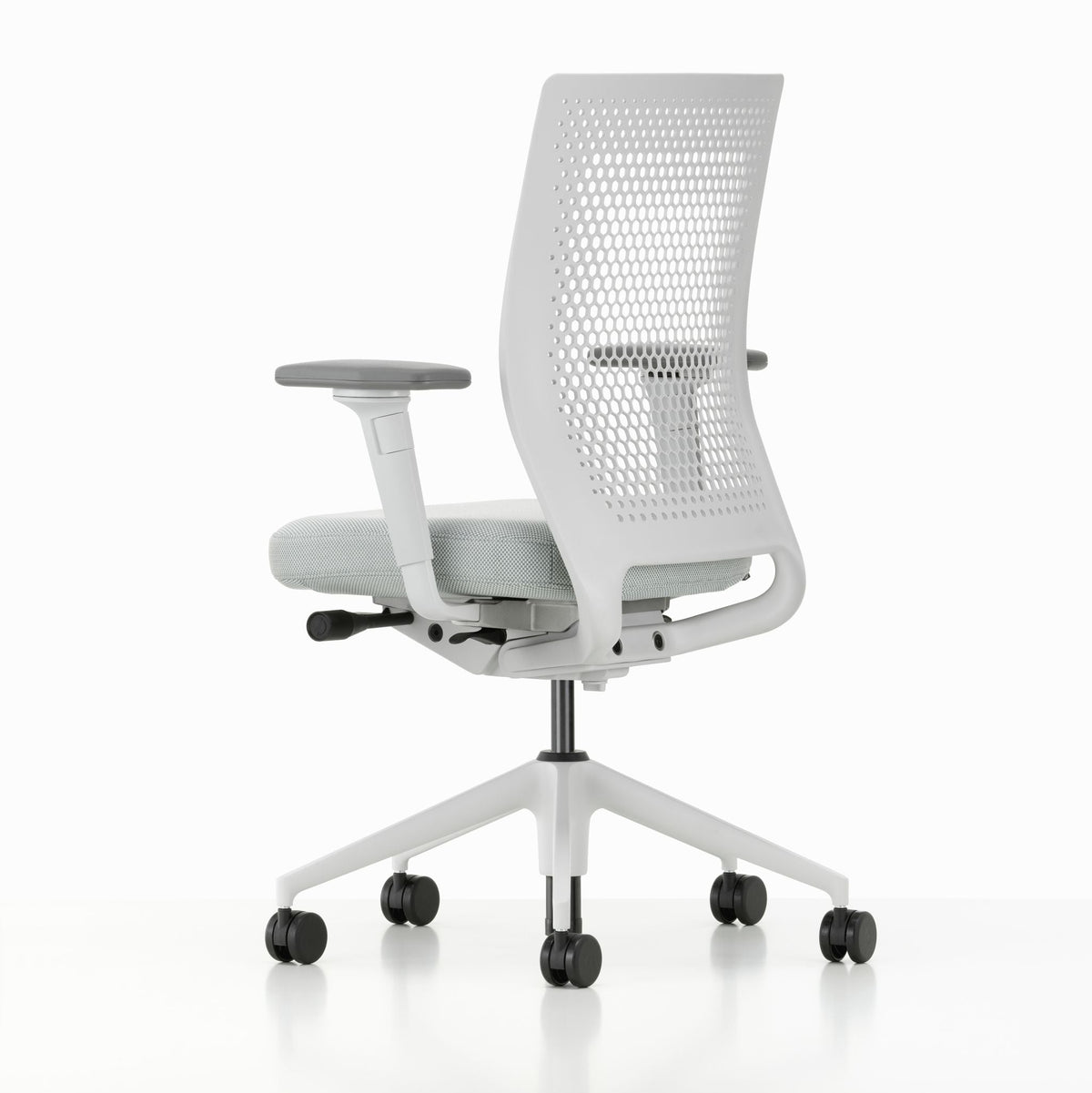 Vitra ID Air Bürostuhl gelochter patentierter Kunststoffrücken Sitzbezug Plano