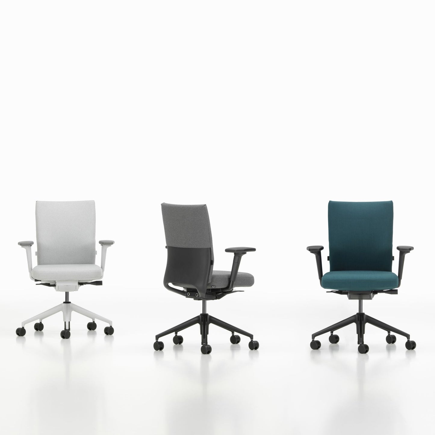 Vitra ID Soft Bürostuhl Sitz- und Rückenlehne gepolstert Bezug Volo