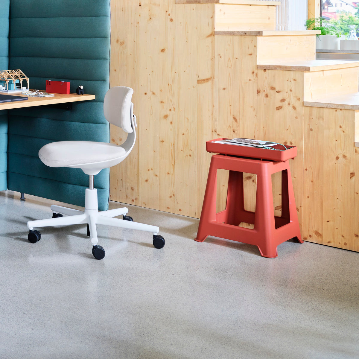 Vitra Chap Tray RE Ablageschale Kunstsstoff recycelt