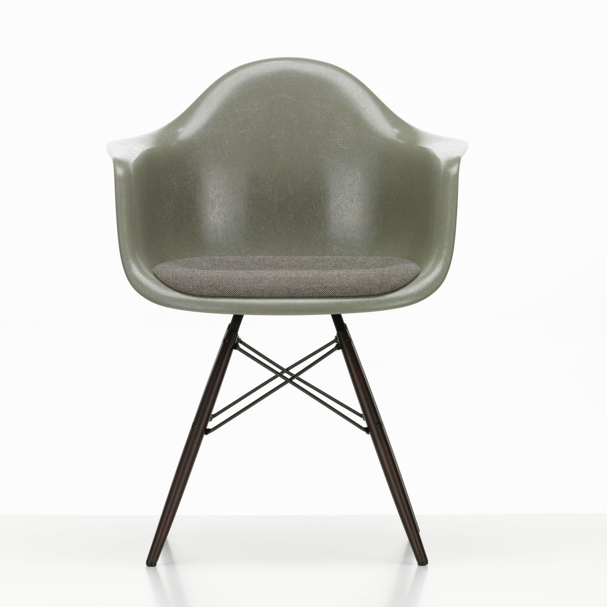 Vitra Eames Fiberglass Armchair 4 Gestellvarianten & Sitzpolster optional