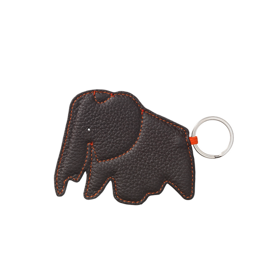 Vitra Key Ring Schlüsselanhänger chocolate Elephant Rindsleder