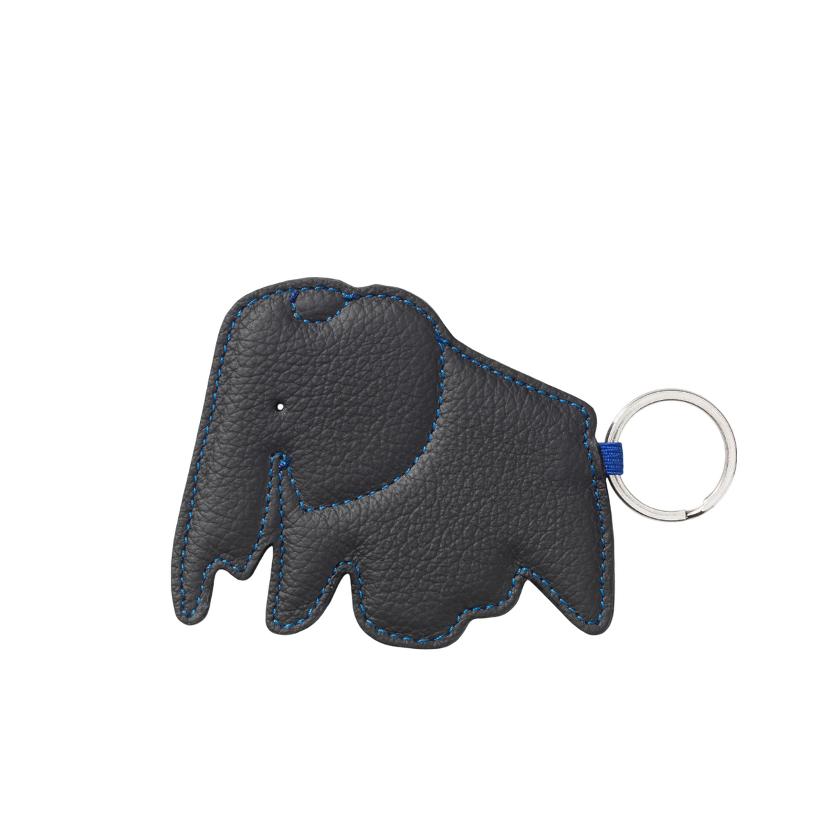 Vitra Key Ring Schlüsselanhänger asphalt Elephant Rindsleder