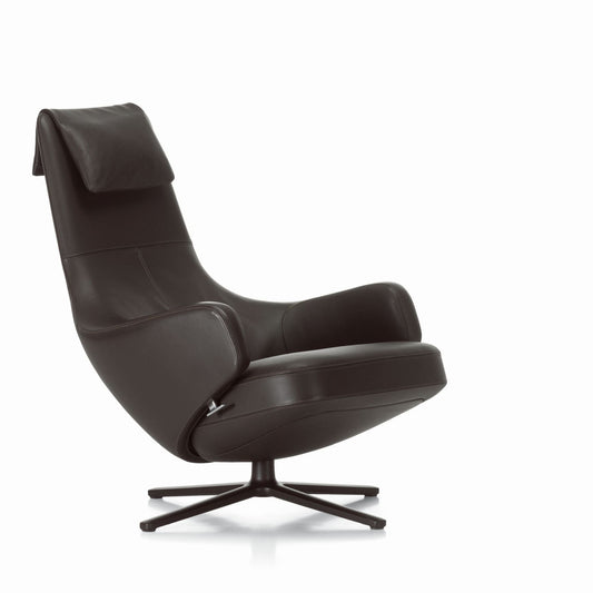 Vitra Repos Loungesessel drehbar hoher Sessel einzeln Synchronmechanik