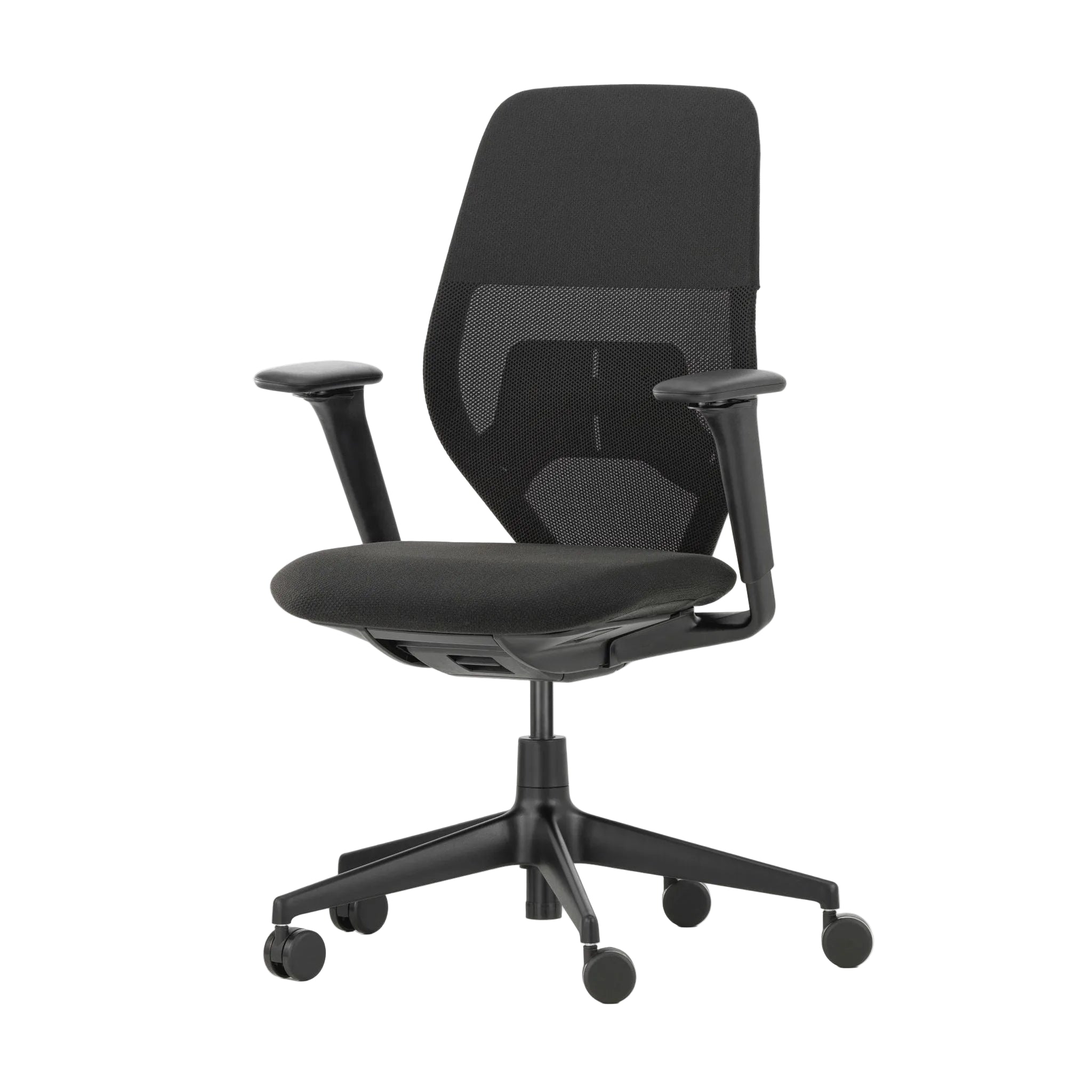 Vitra ACX Mesh Bürostuhl Sitz gepolstert Grid Knit Rücken Netz Knitted Mesh