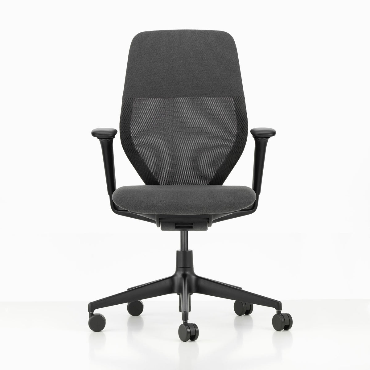 Vitra ACX Mesh Bürostuhl Sitz gepolstert Grid Knit Rücken Netz Knitted Mesh