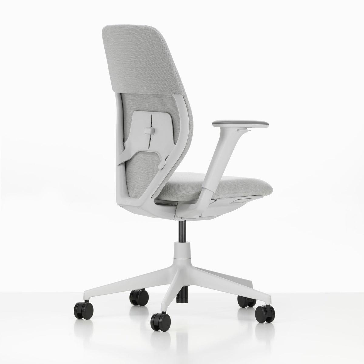 Vitra ACX Soft Bürostuhl Sitz gepolstert Grid Knit Rücken Softpolster Quilted Knit