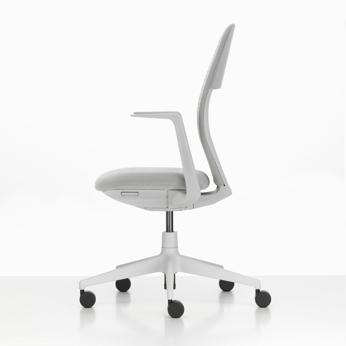 Vitra ACX Soft Bürostuhl Sitz gepolstert Grid Knit Rücken Softpolster Quilted Knit