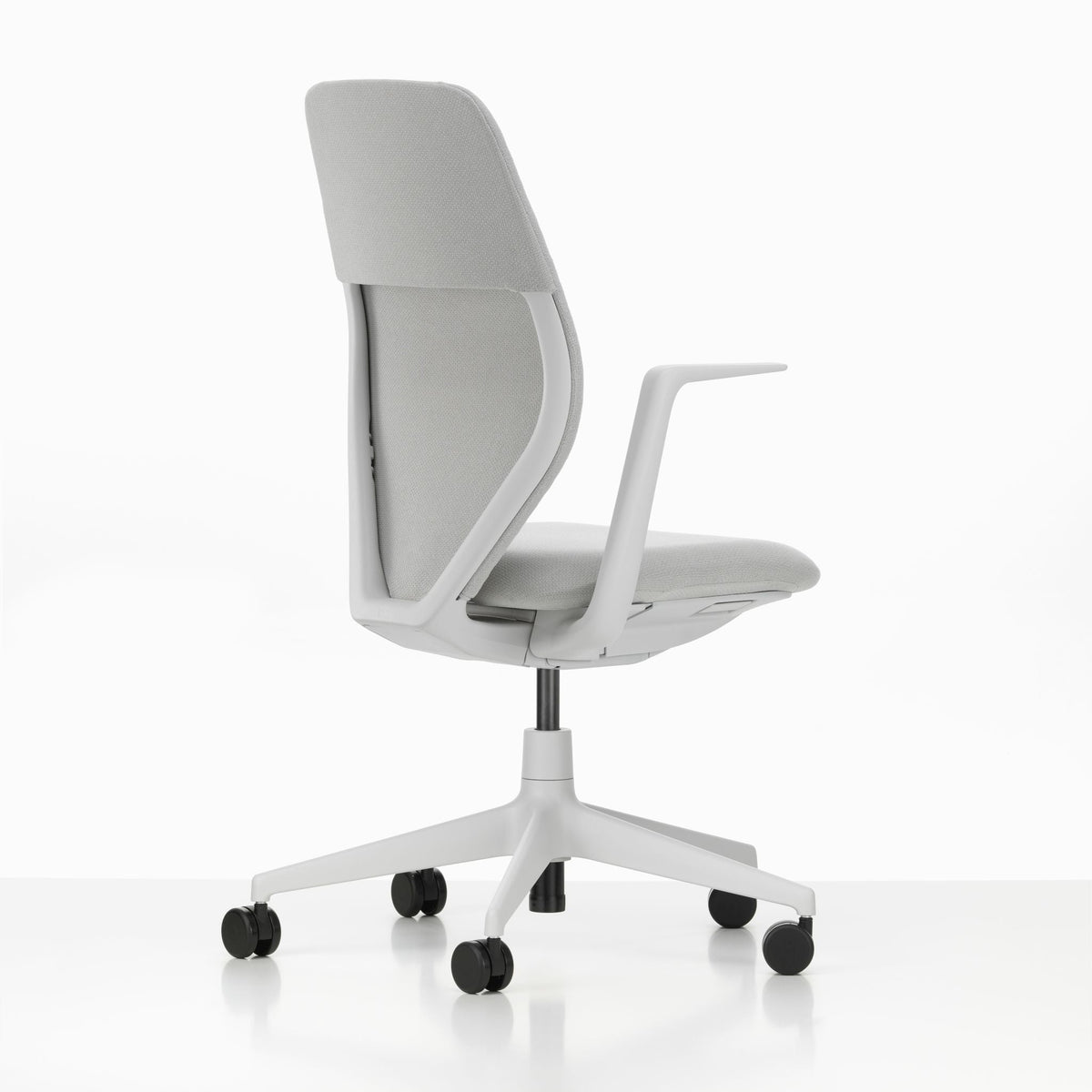 Vitra ACX Soft Bürostuhl Sitz gepolstert Grid Knit Rücken Softpolster Quilted Knit