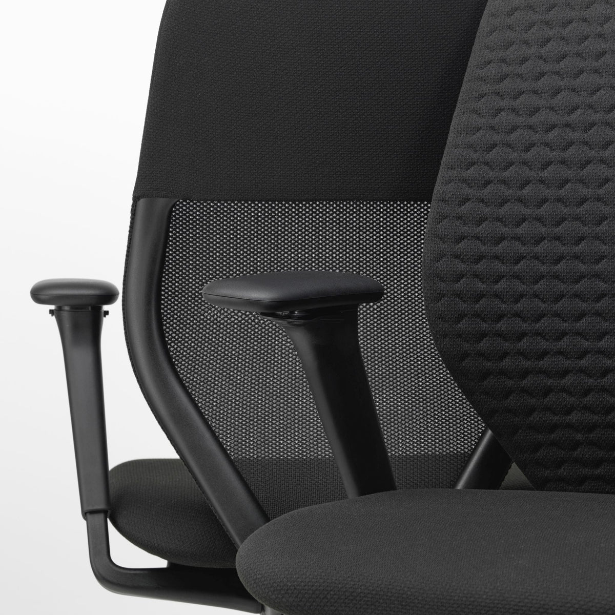 Vitra ACX Soft Bürostuhl Sitz gepolstert Grid Knit Rücken Softpolster Quilted Knit