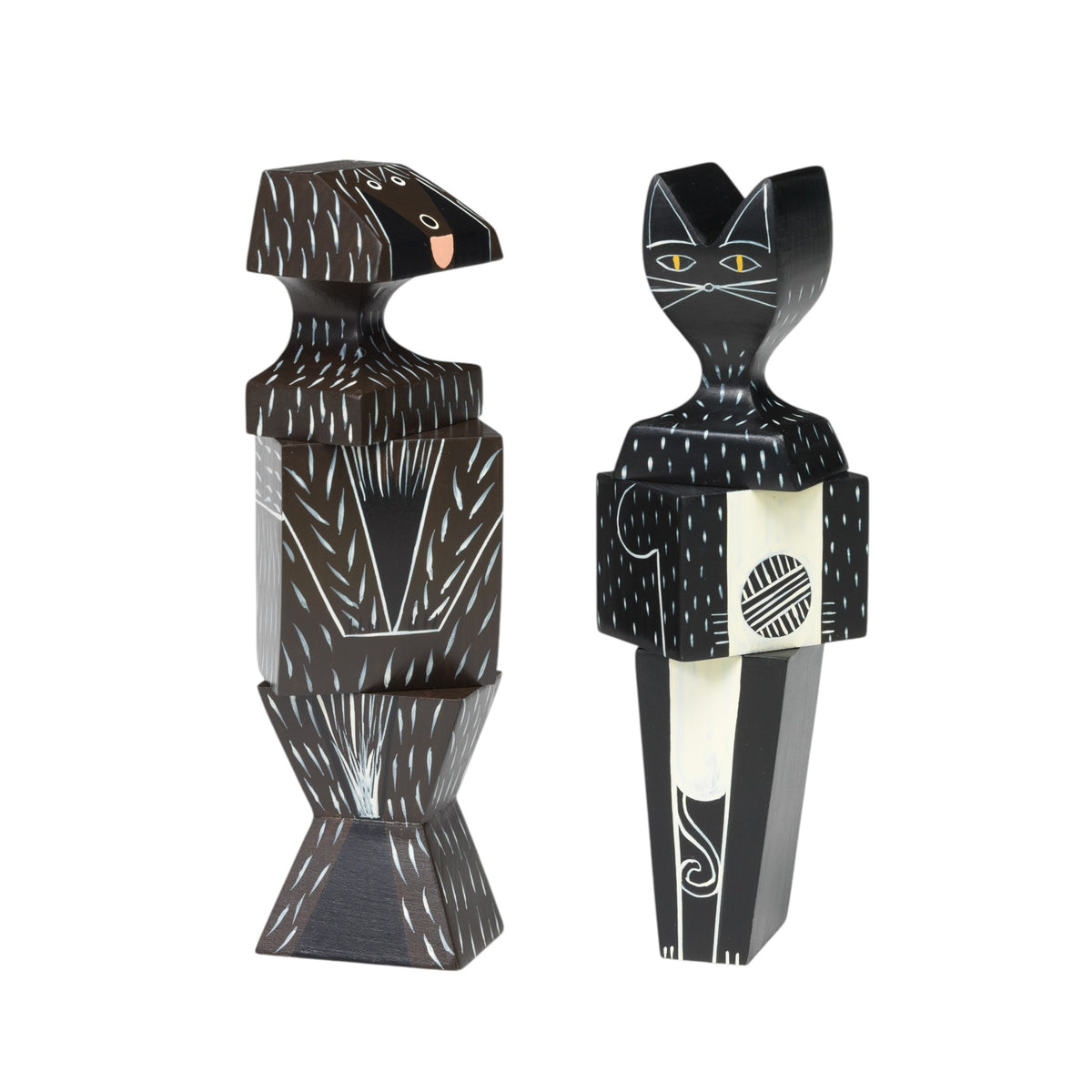 Vitra Wooden Dolls Dog exklusive limitierte Holzfigur handbemalt
