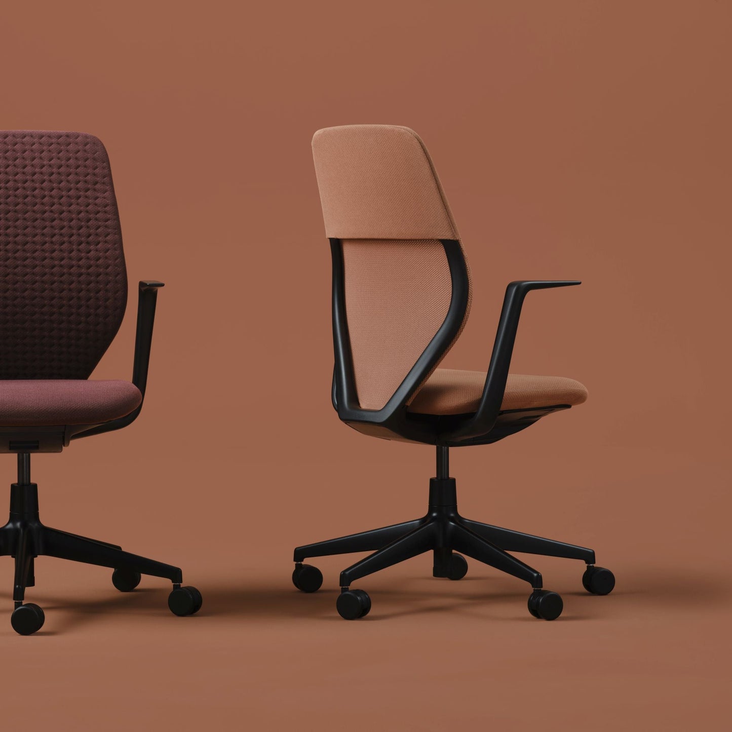 Vitra ACX Mesh Bürostuhl Sitz gepolstert Plano Rücken Netz Knitted Mesh