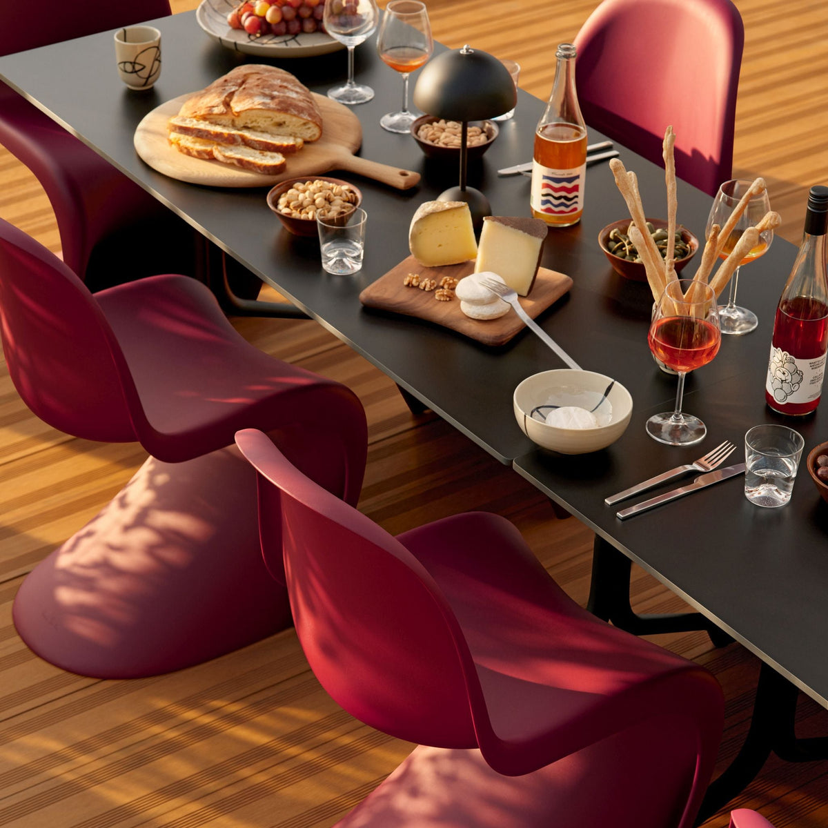 Vitra Belleville Table Bistrotisch rund oder eckig Indoor & Outdoor
