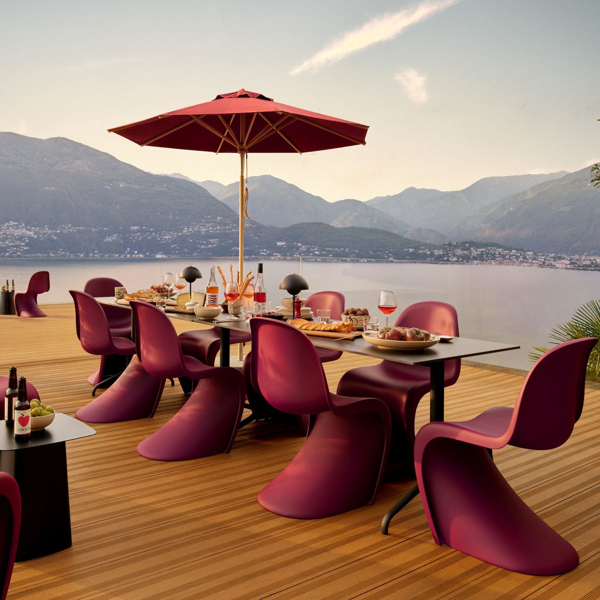 Vitra Belleville Table Bistrotisch rund oder eckig Indoor & Outdoor