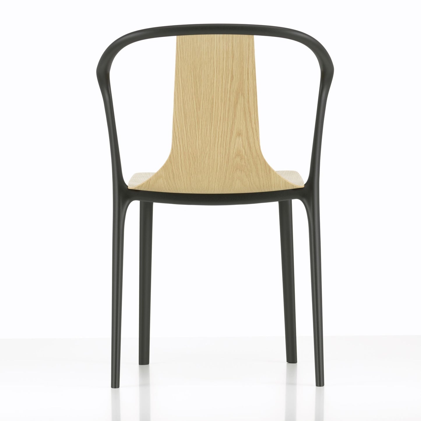Vitra Belleville Chair Stuhl Kunststoff / Holz stapelbar Indoor & Outdoor