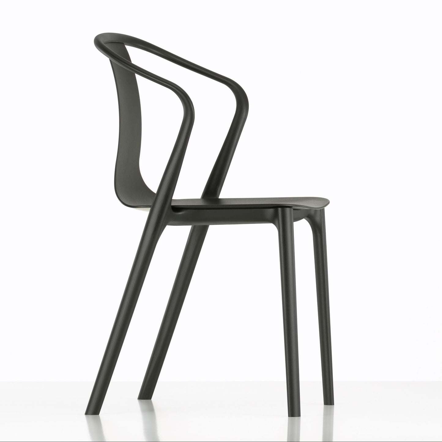 Vitra Belleville Chair Stuhl Kunststoff / Holz stapelbar Indoor & Outdoor