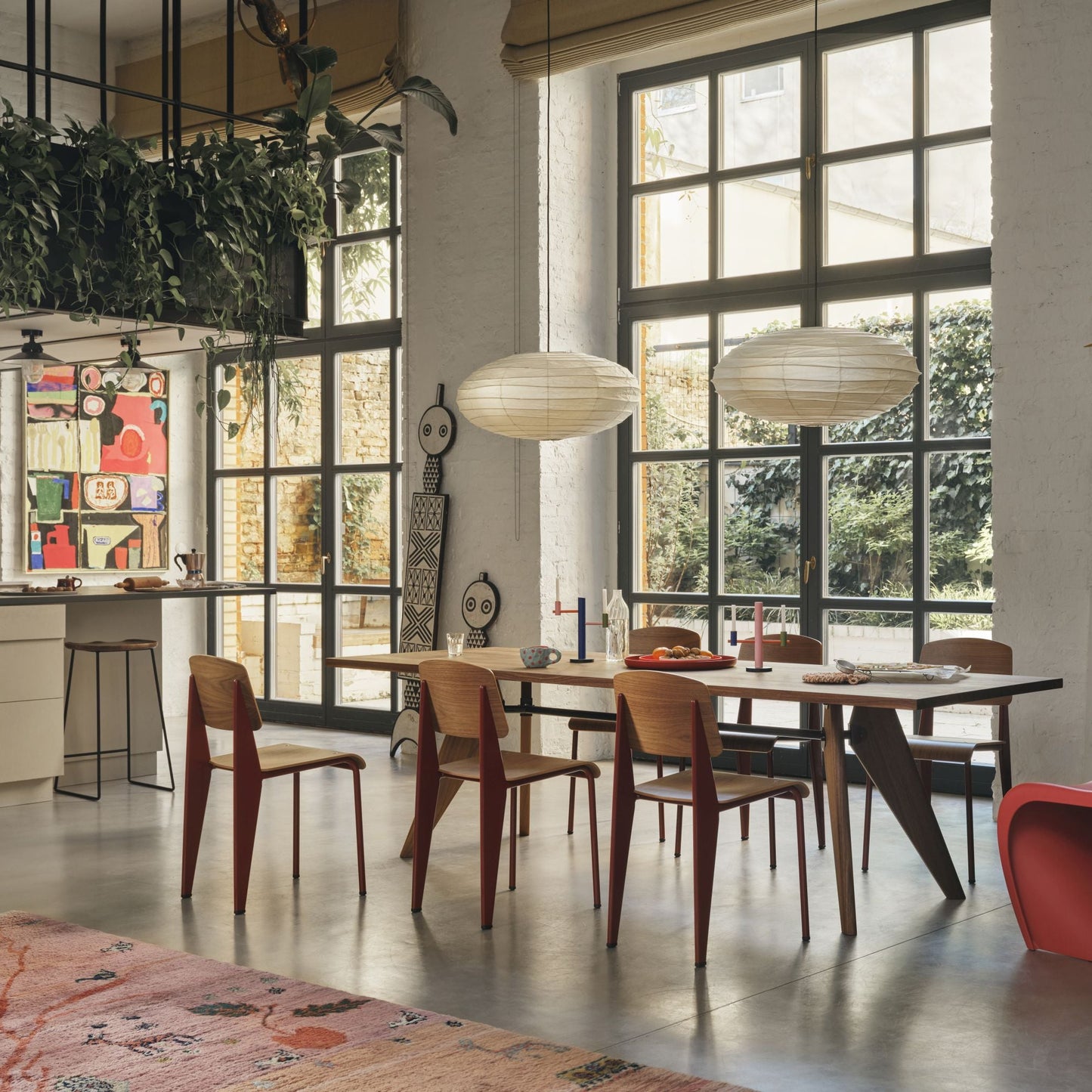 Vitra Table S.A.M. Bois Besprechungstisch / Esstisch Holz