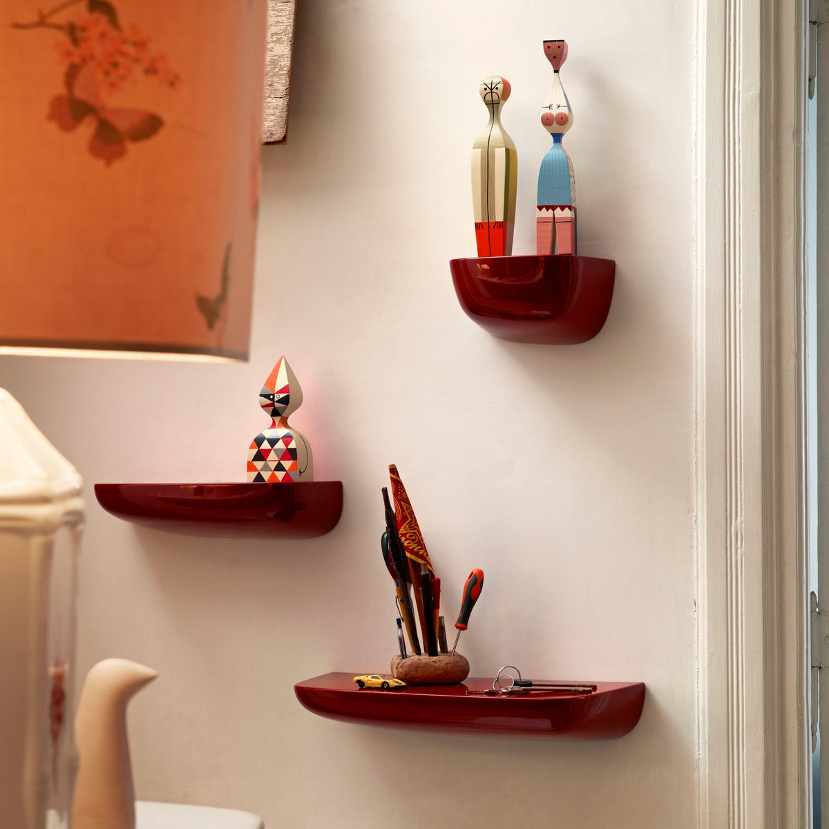 Vitra Wooden Dolls Little Devil exklusive limitierte Holzfigur bunt bemalt