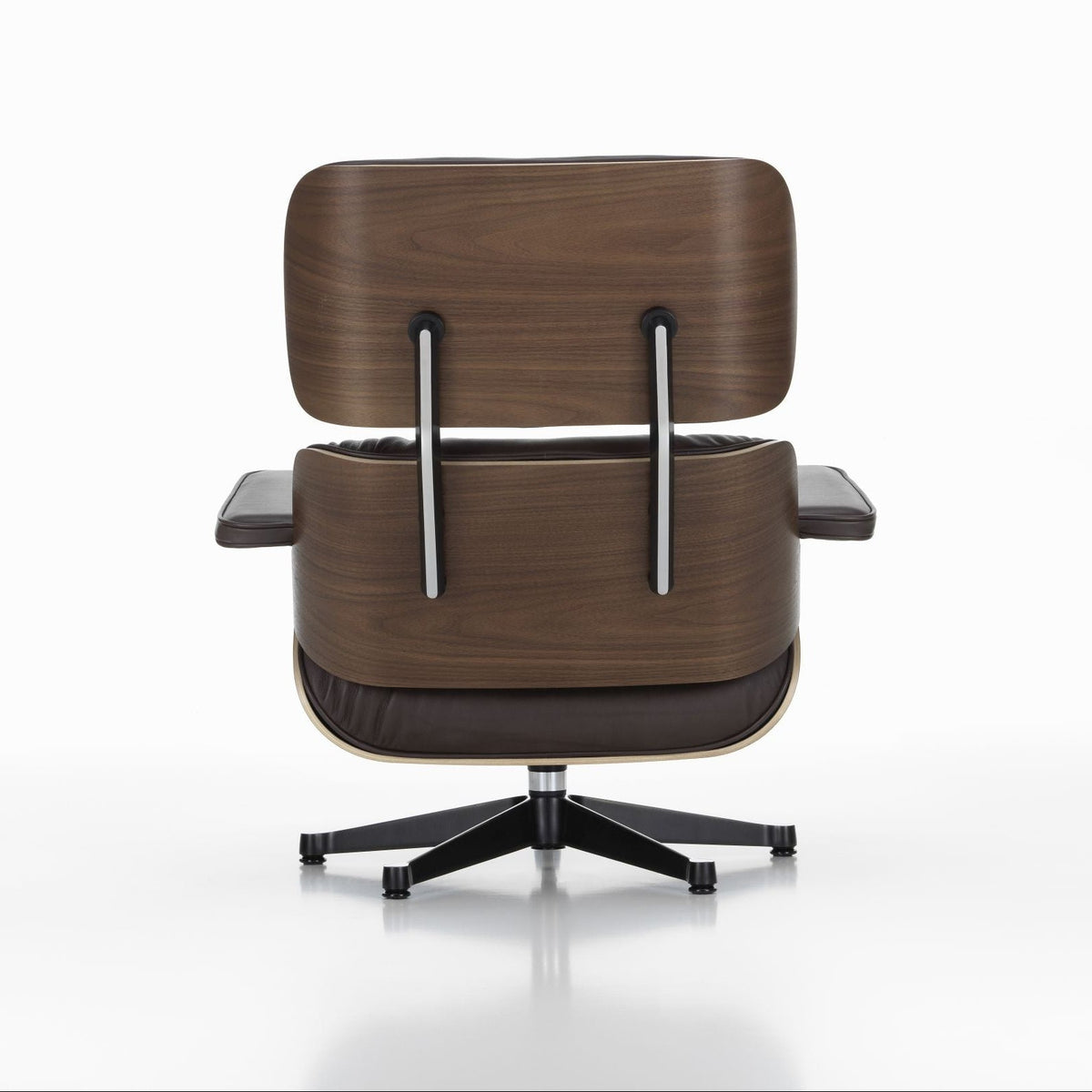 Vitra Eames Lounge Chair Relax-Sessel einzeln Stoff / Leder & Furnier