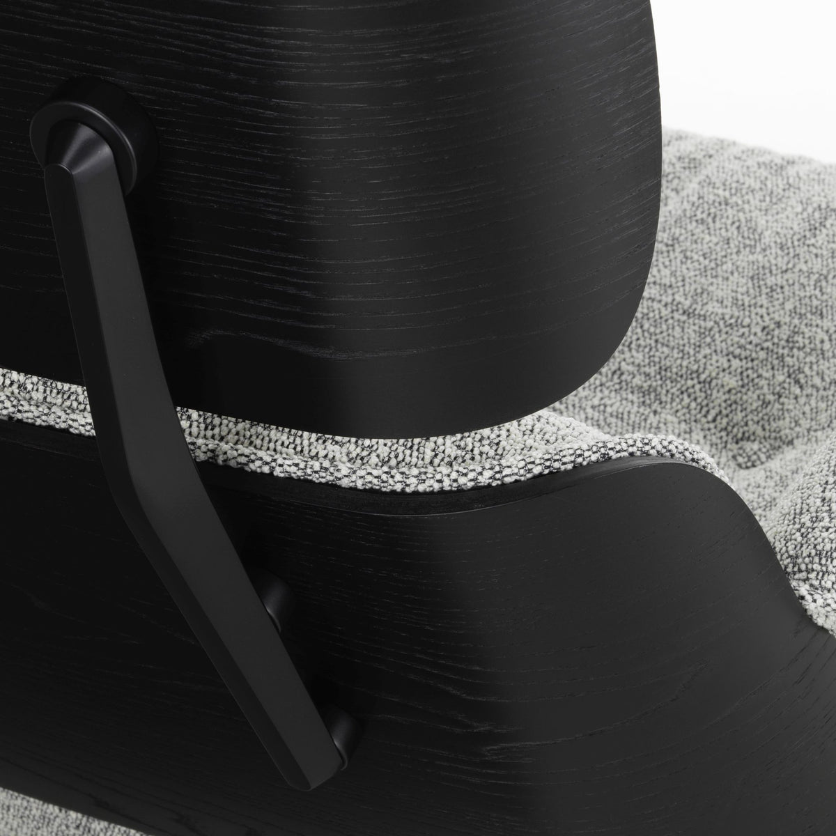 Vitra Eames Lounge Chair Relax-Sessel einzeln Stoff / Leder & Furnier