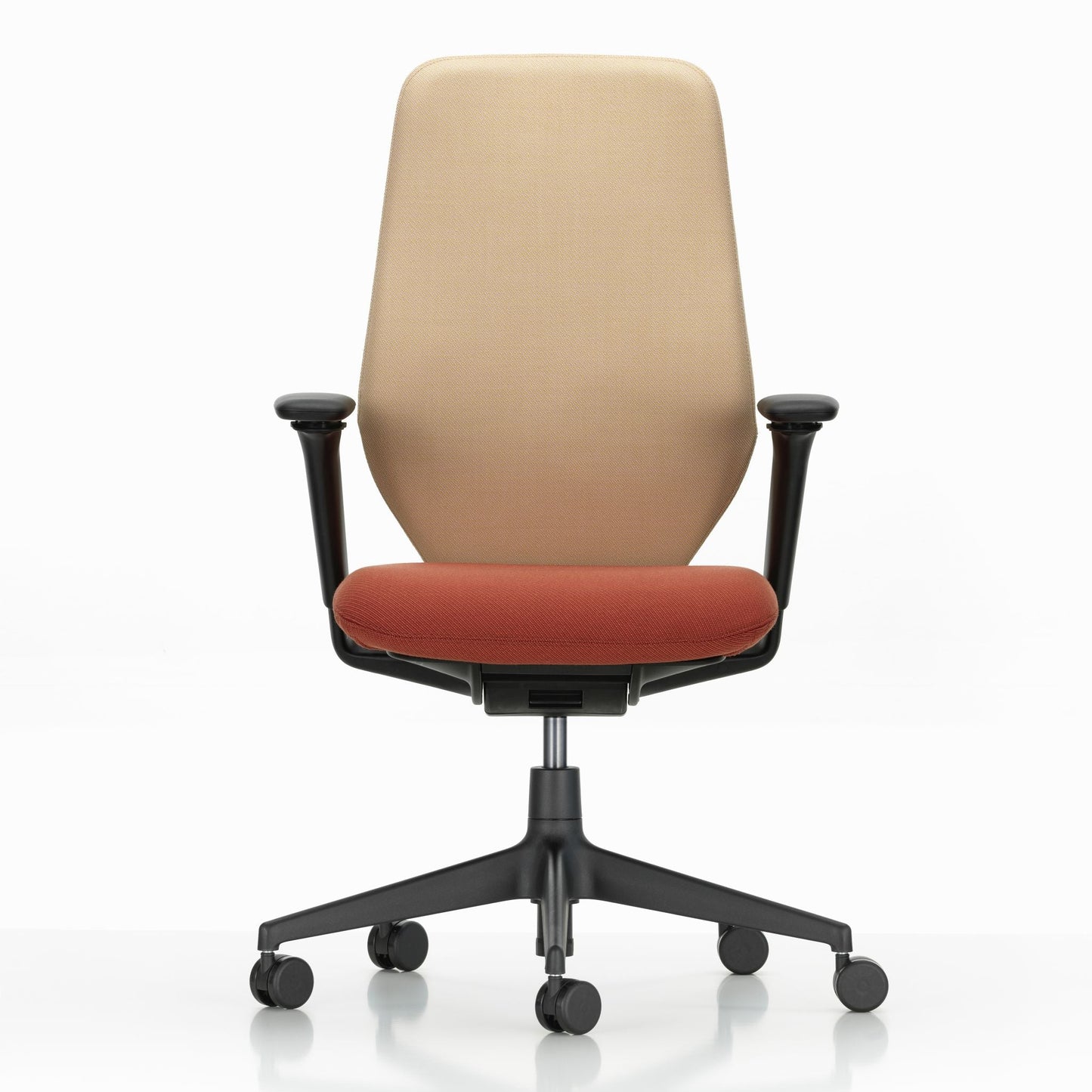 Vitra ACX Pad Bürostuhl Sitz und Rückenlehne gepolstert Plano