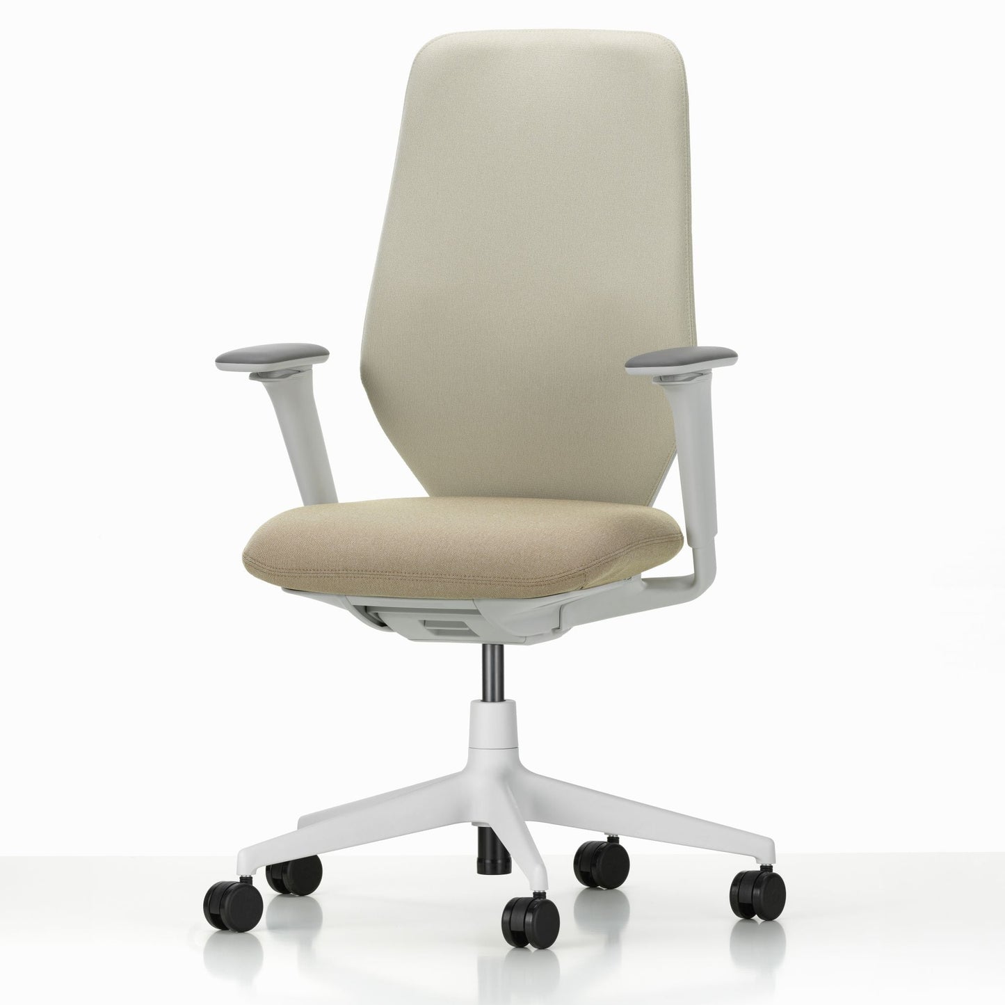 Vitra ACX Pad Bürostuhl Sitz und Rückenlehne gepolstert Plano
