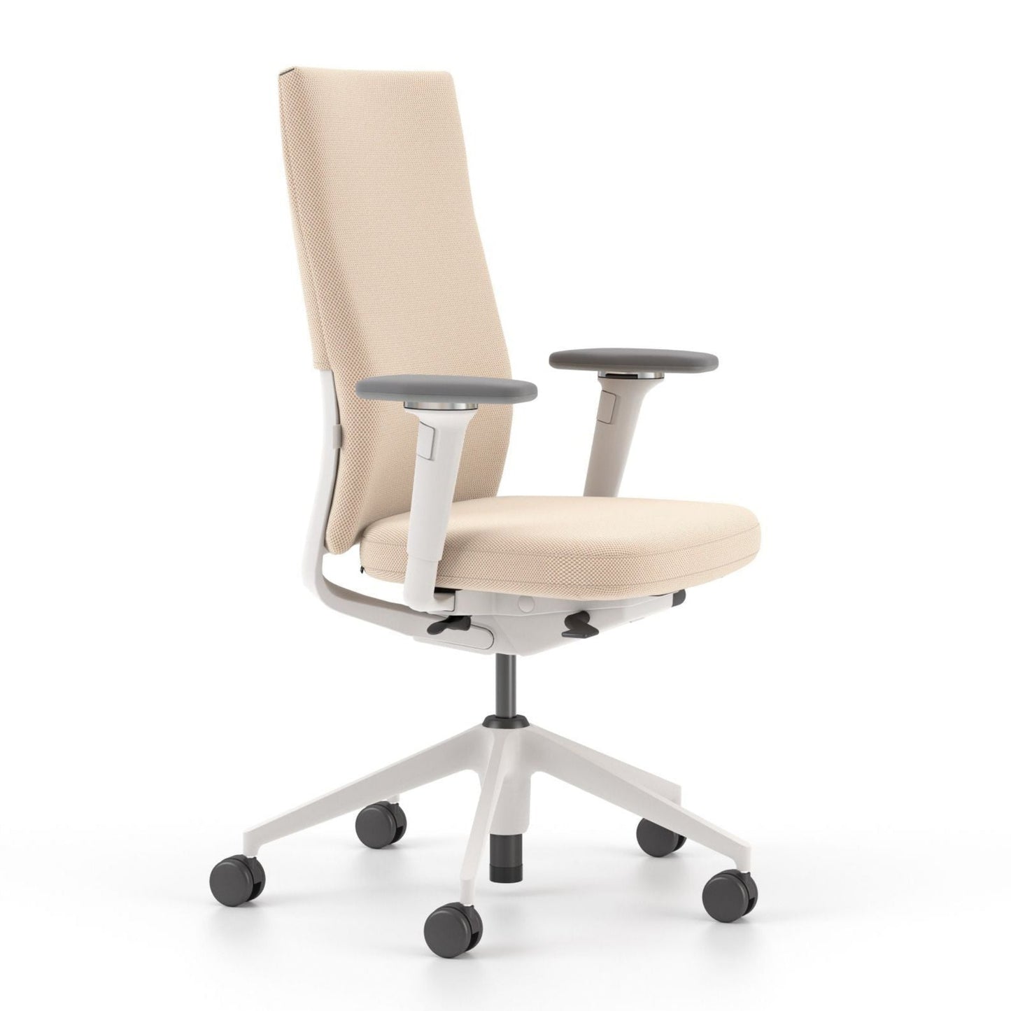 Vitra ID Soft L Bürostuhl hohe Rückenlehne gepolstert Bezug Laser RE