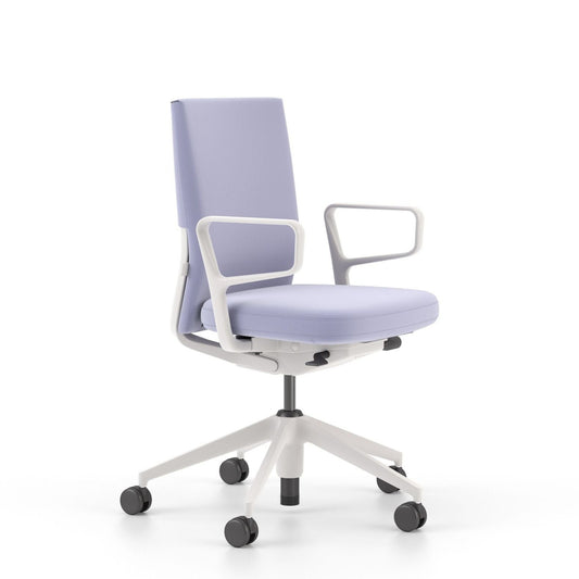 Vitra ID Soft Bürostuhl Sitz- und Rückenlehne gepolstert Bezug Volo