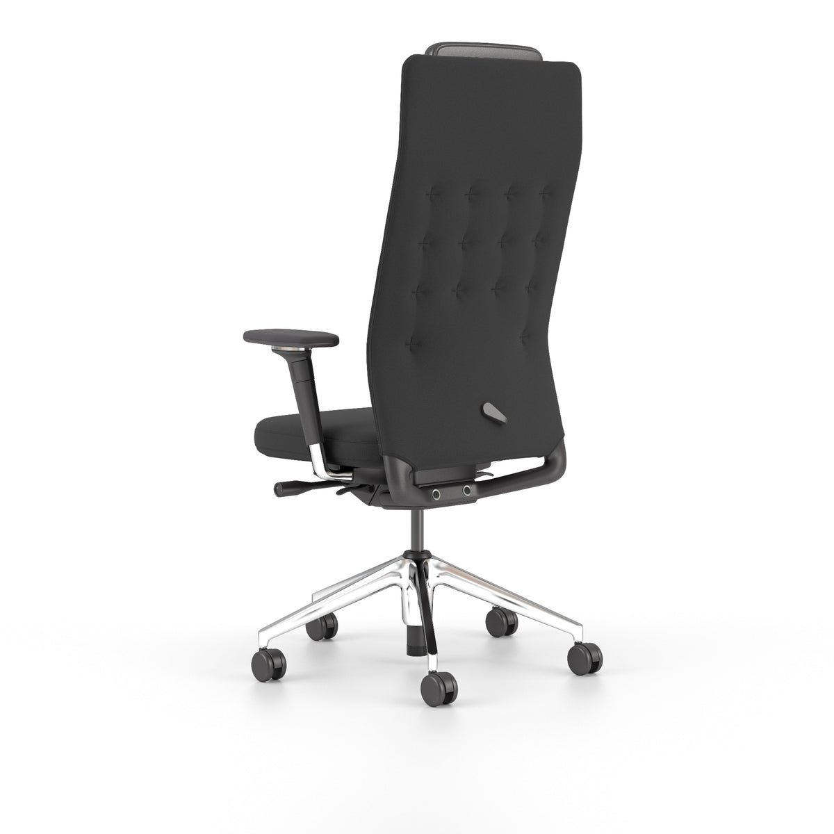 Vitra ID Trim L Bürostuhl hohe Rückenlehne mit Kopfstütze Bezug Volo