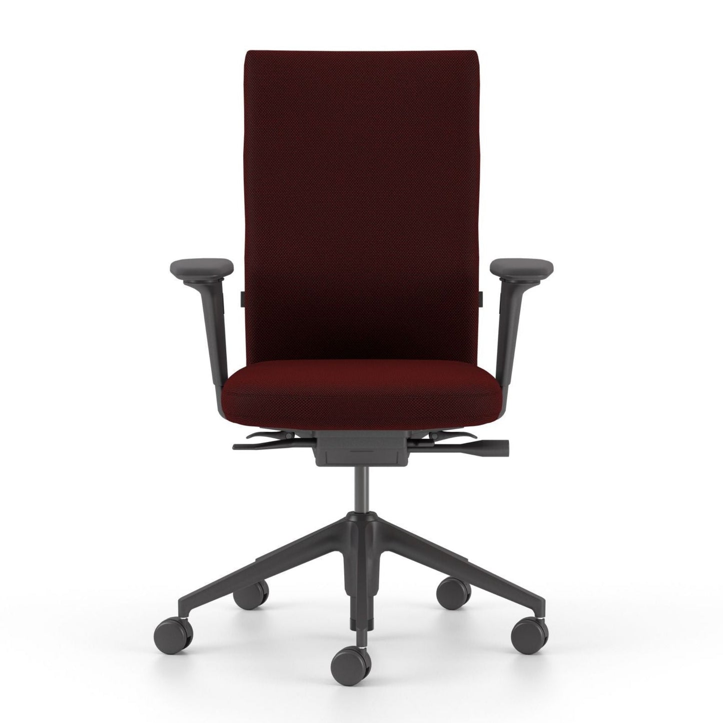 Vitra ID Soft L Bürostuhl hohe Rückenlehne gepolstert Bezug Laser RE