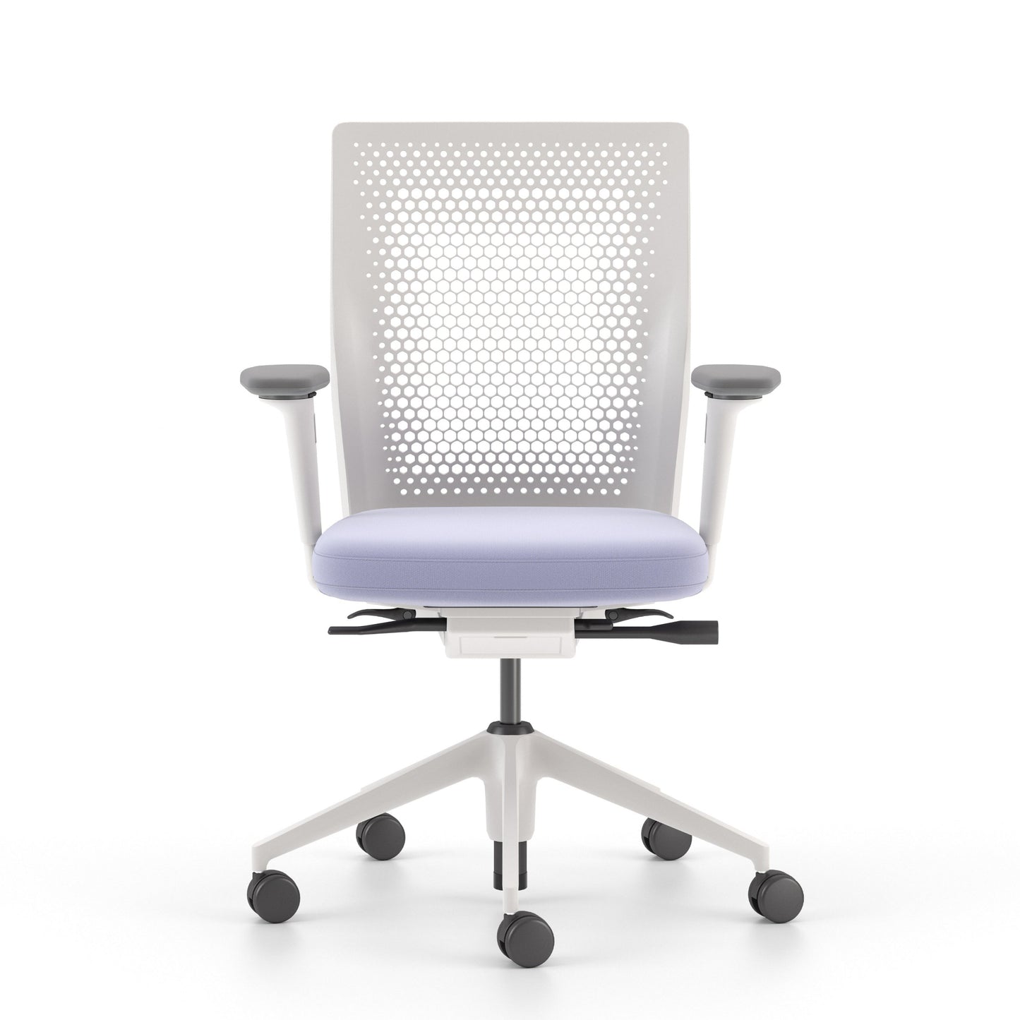 Vitra ID Air Bürostuhl gelochter patentierter Kunststoffrücken Sitzbezug Volo