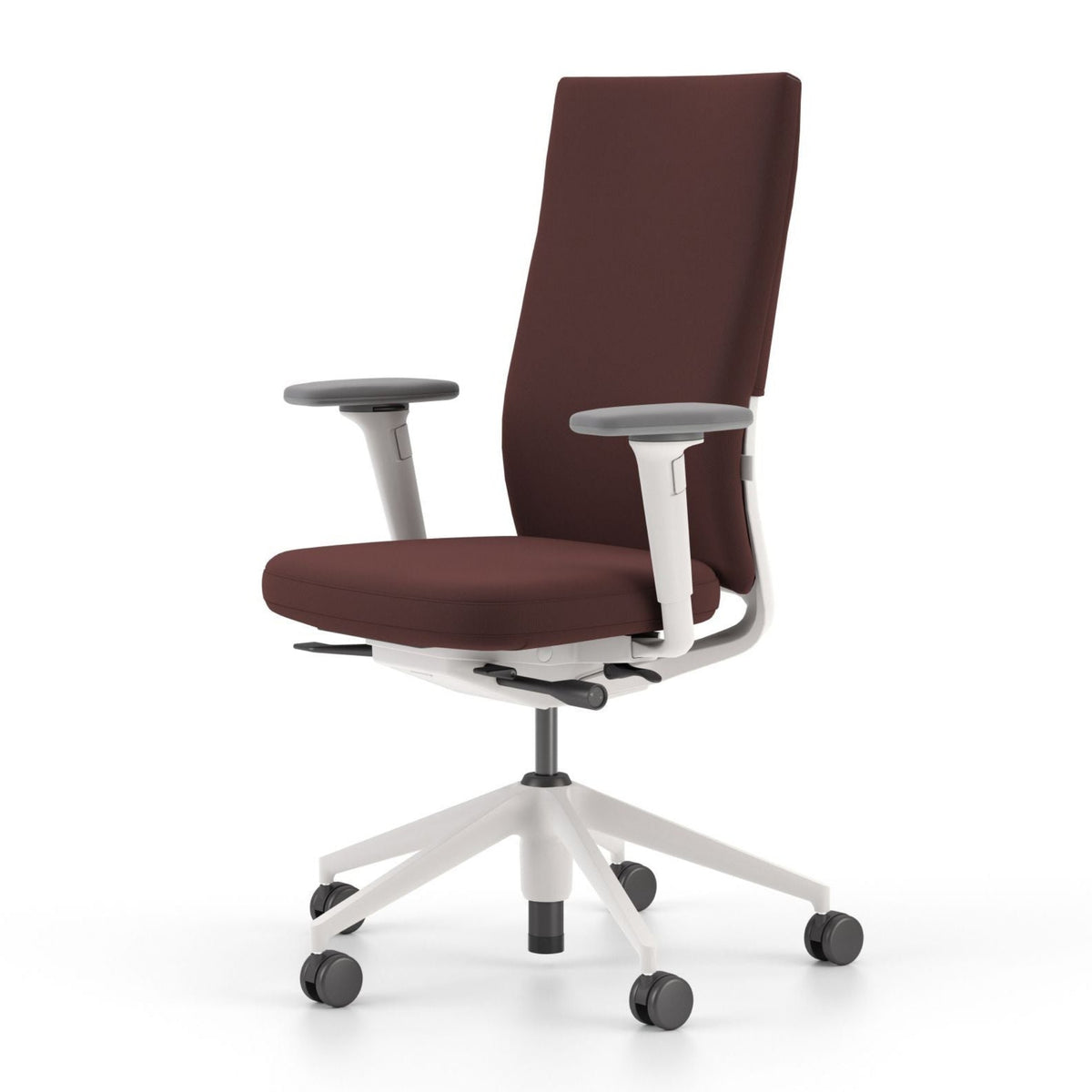Vitra ID Soft L Bürostuhl hohe Rückenlehne gepolstert Bezug Laser RE