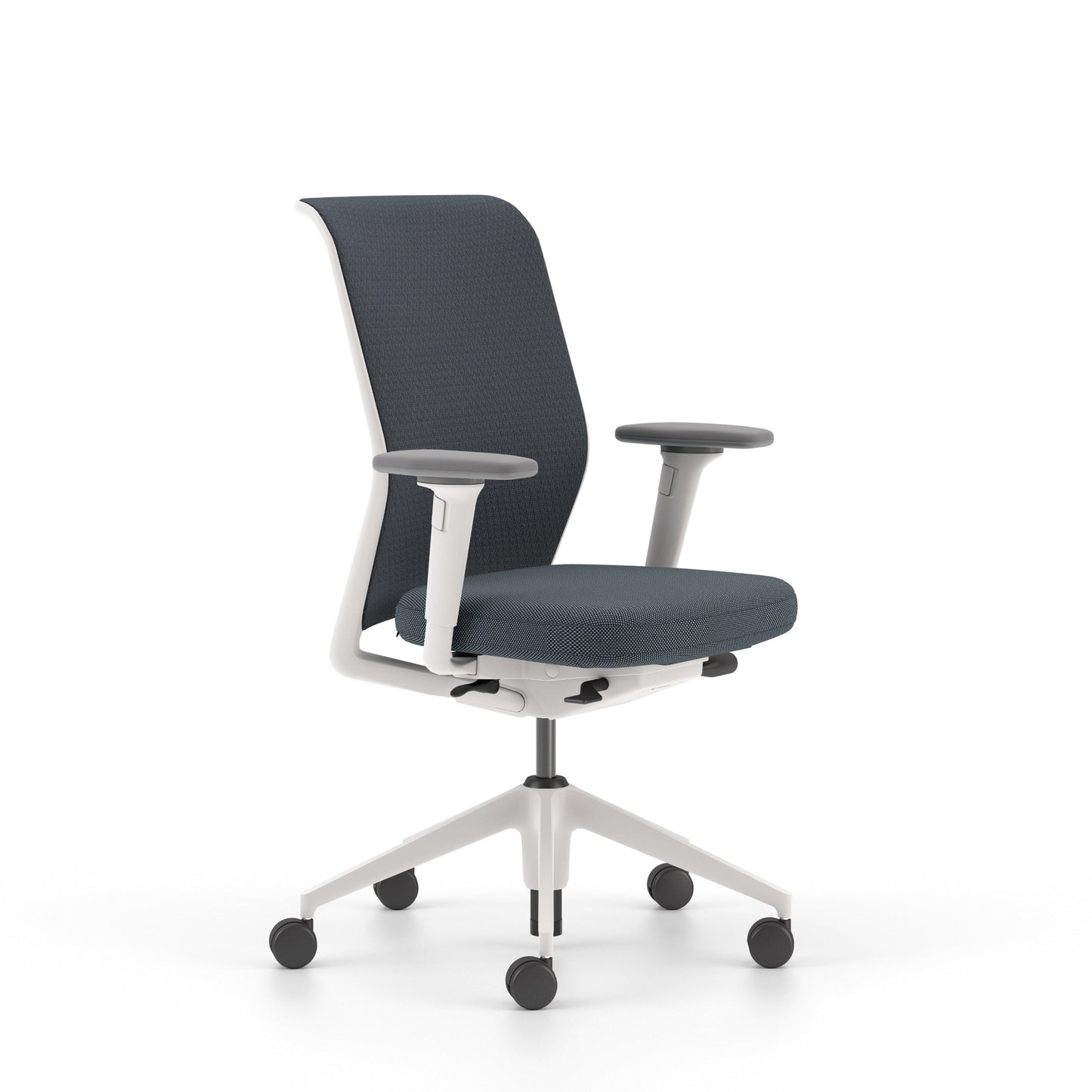Vitra ID Mesh Bürostuhl mit Netzrücken Diamond Mesh Sitzbezug Plano
