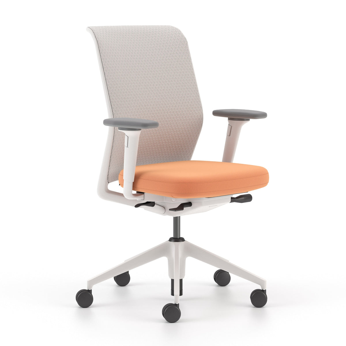 Vitra ID Mesh Bürostuhl mit Netzrücken Diamond Mesh Sitzbezug Volo