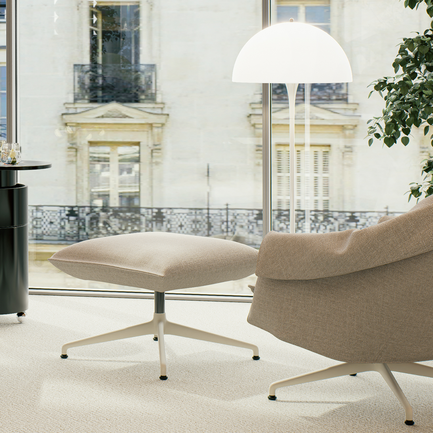 Vitra Bascule Ottoman Hocker einzeln